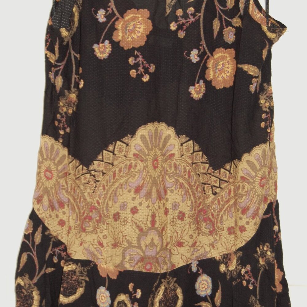 NWT Free People Women XS (36" Bust) Flounce Dress, Open Back, Drop Waist - Picture 3 of 6